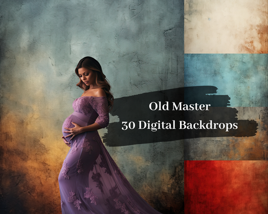 Old Master Canvas | Digital Backdrops