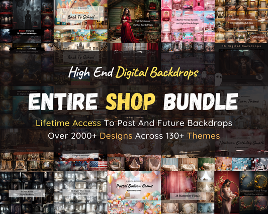 Entire Store Bundle | Complete Backdrops Collection