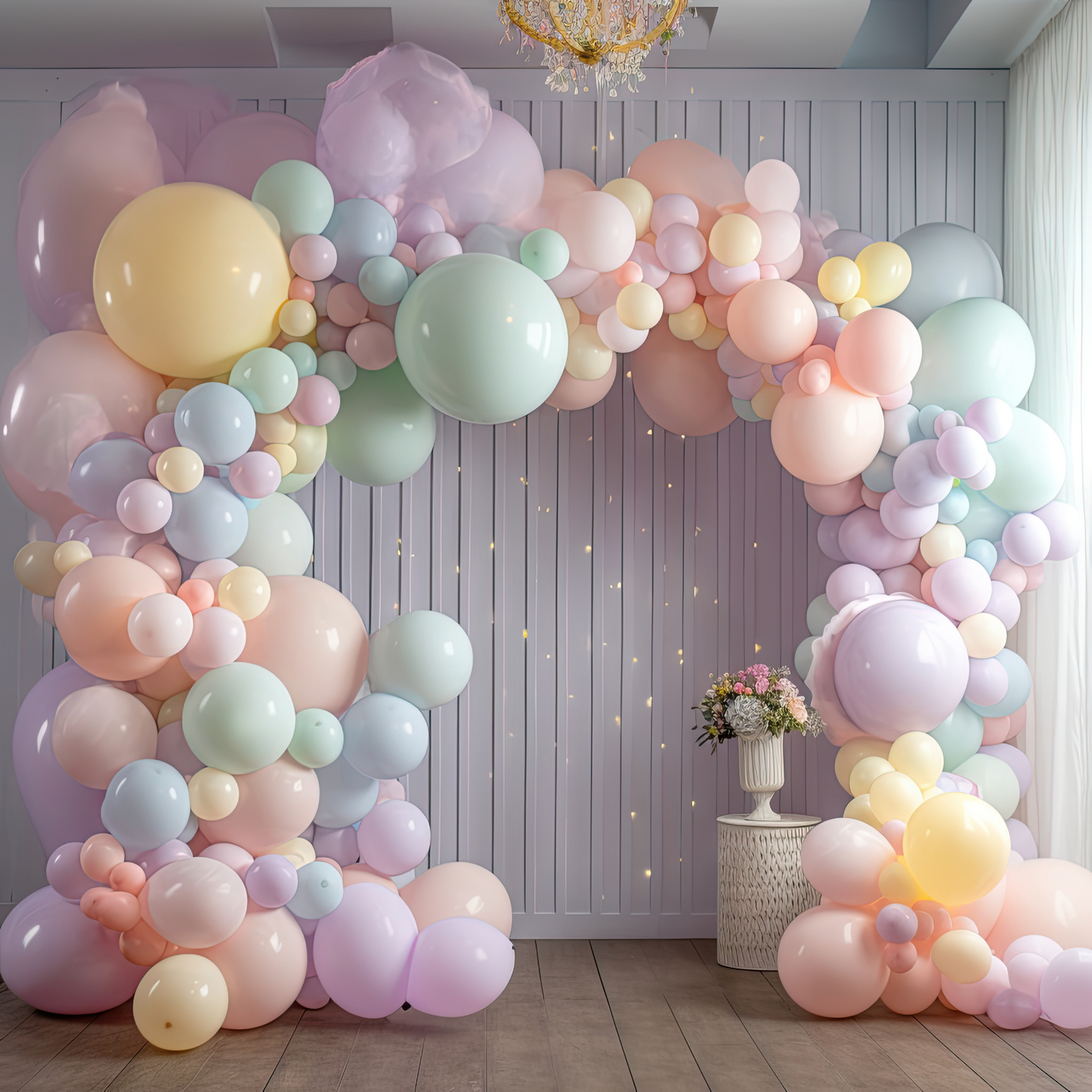 Pastel Balloon Archs