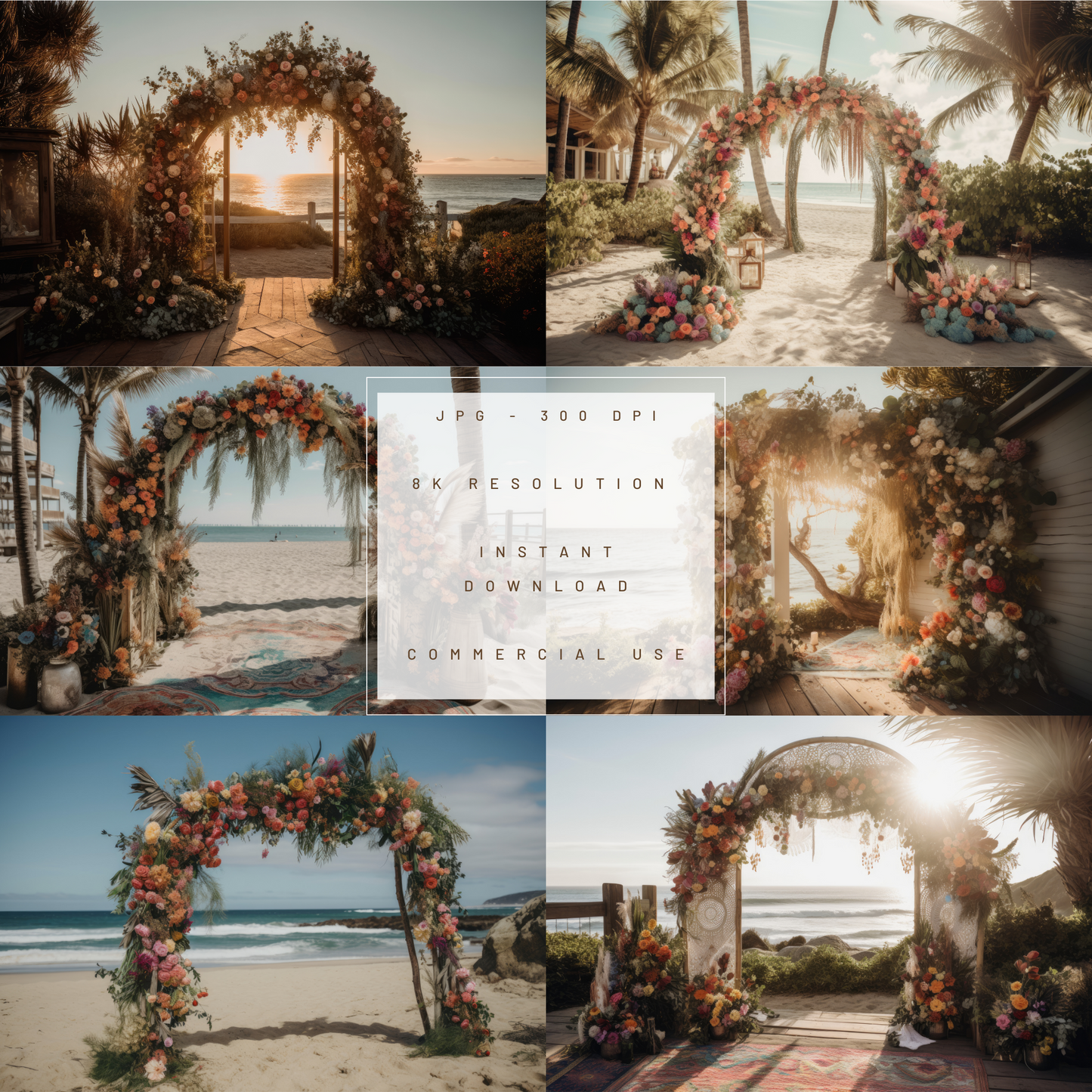 Boho Beach Archs