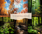 Autumn Woods | Fall Digital Backdrops