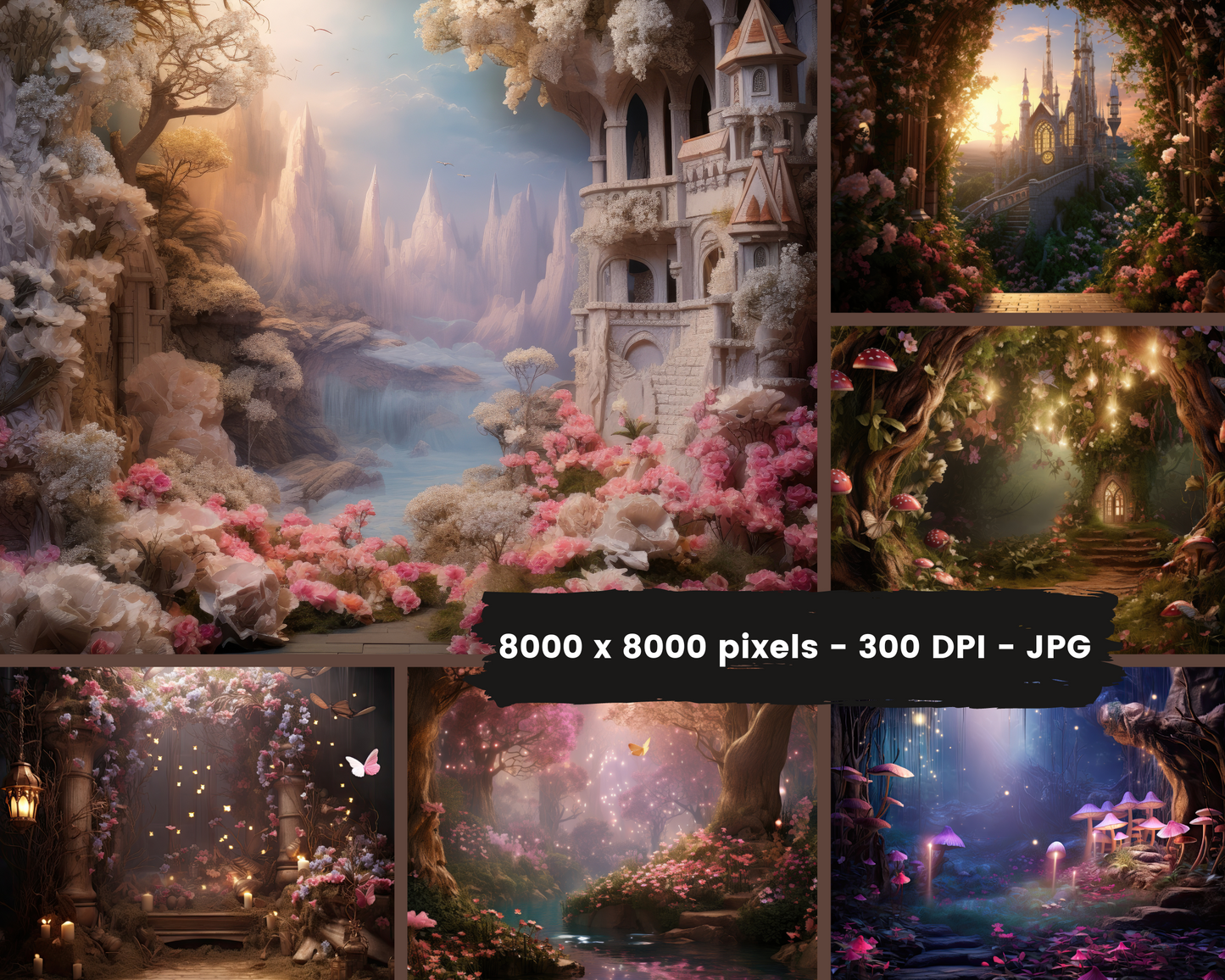 Magical Fairytale | Fantasy Digital Backdrops