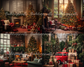 Christmas Under The Tree | Digital Backdrops
