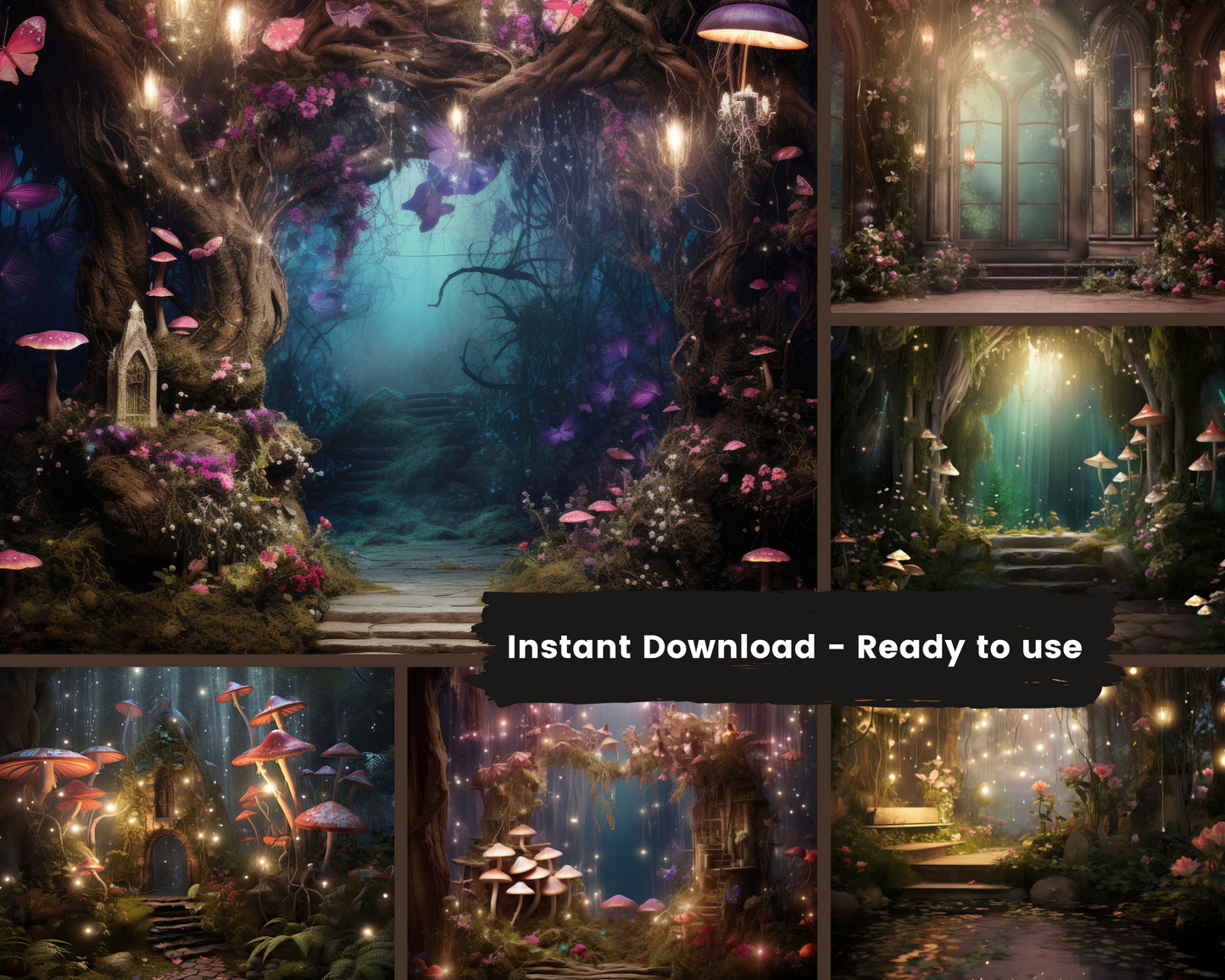 Magical Fairytale | Fantasy Digital Backdrops