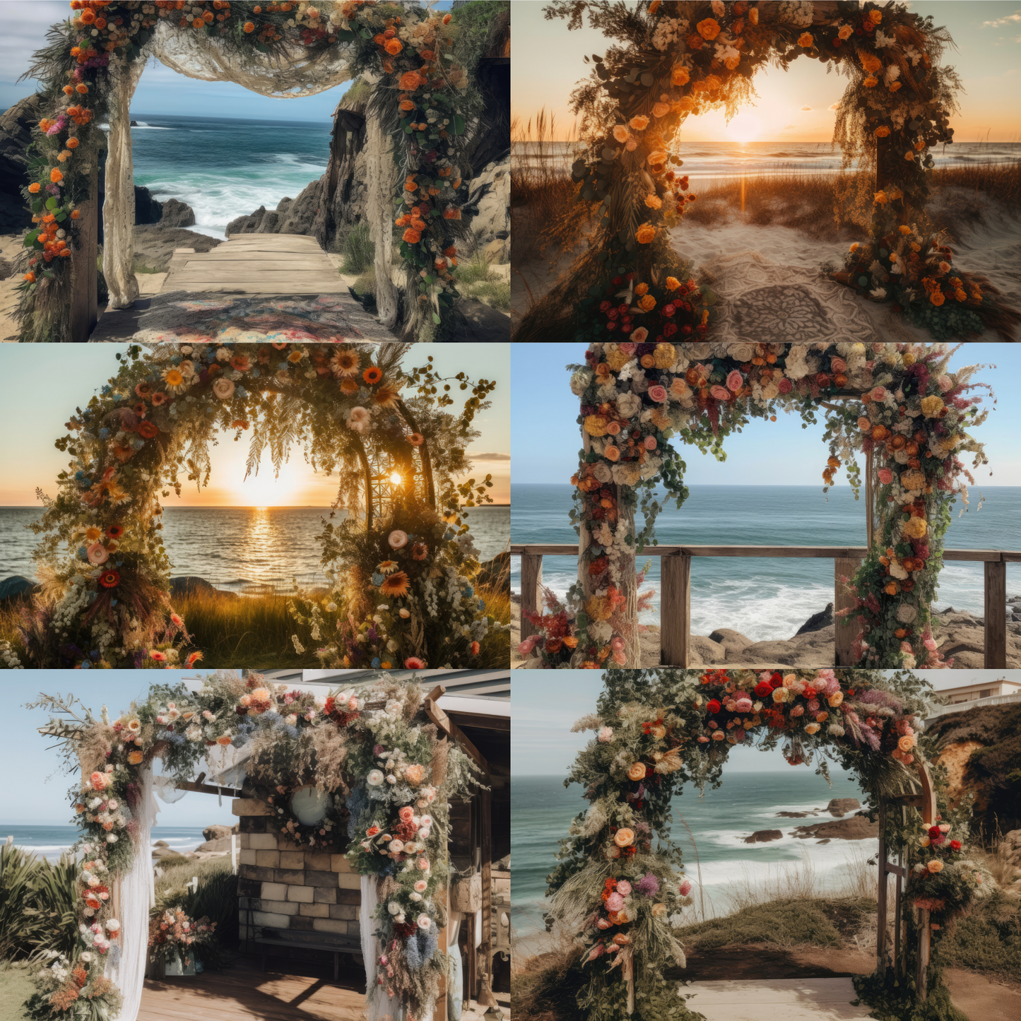 Boho Beach Archs