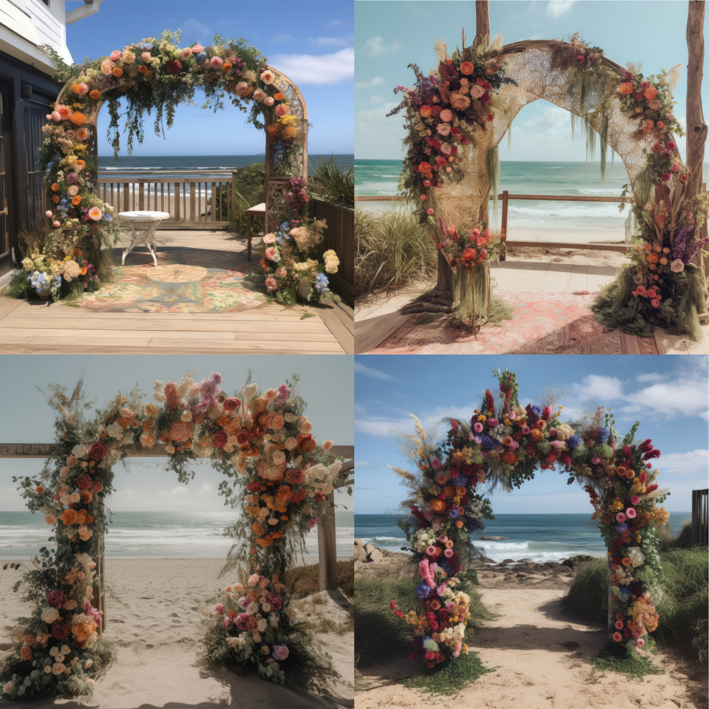 Boho Beach Archs