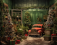 Christmas Green | Digital Backdrop